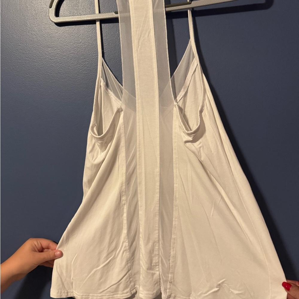 BKE Cream Backless Sleeveless Tank Top - Picture 3 of 4